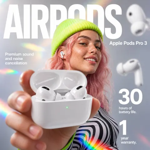 AirPods Pro 3 Premium Tech Ad