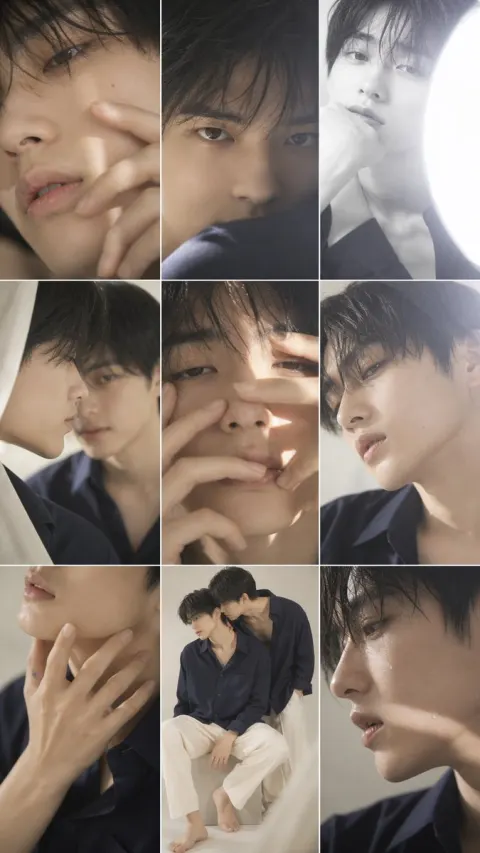 Tender Duo Mood Collage