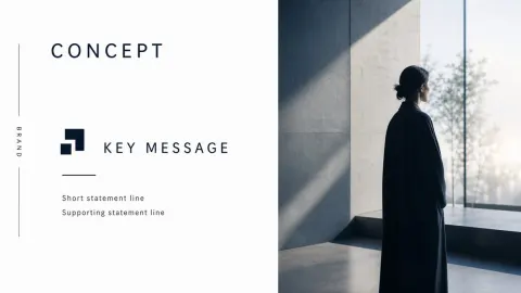 Minimalist Luxury Brand Concept