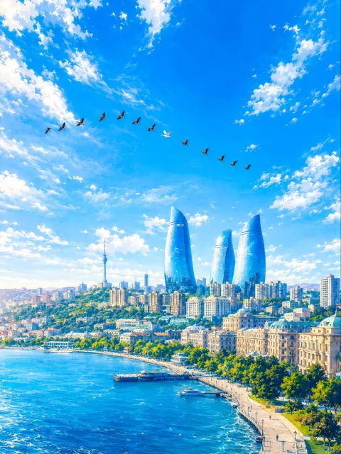Baku Flame Tower Journey