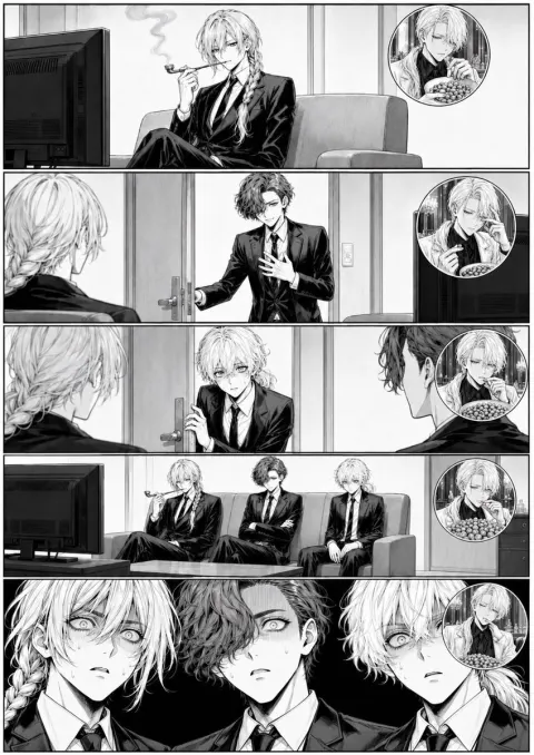 Suited Men Nut Mystery