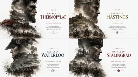 Epic Warrior Poster Art