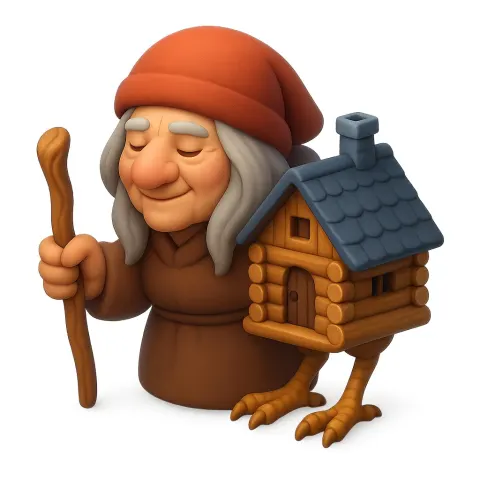 Clay Witch Hut Fantasy