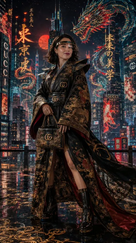 Neon Dragon Empress