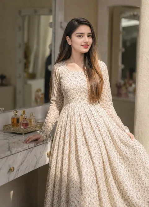 Elegant Vanity Portrait