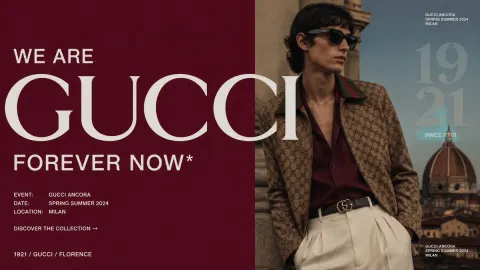 GUCCI Luxury Fashion Campaign