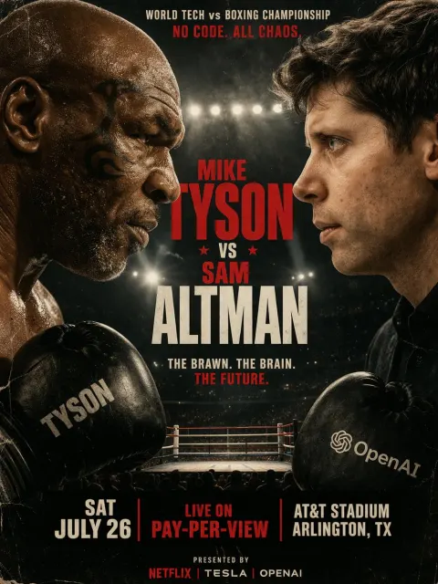 Tyson vs Altman Boxing Showdown