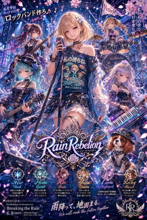 RainRebellion Rock Night Live
