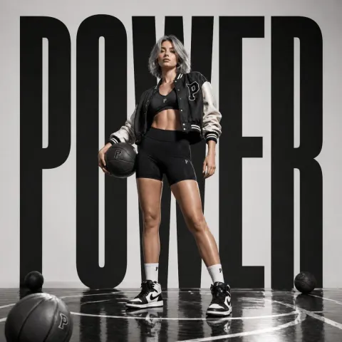 Luxury Sportswear Campaign Poster