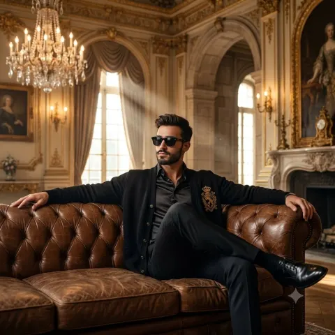Luxury Palace Fashion Portrait