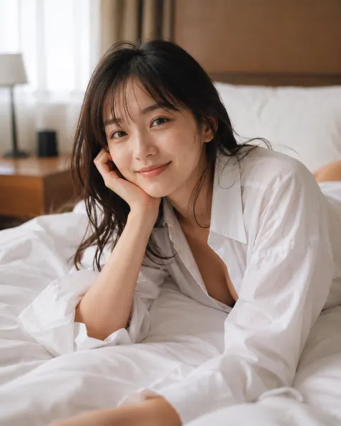 Lazy Morning Bedroom Portrait