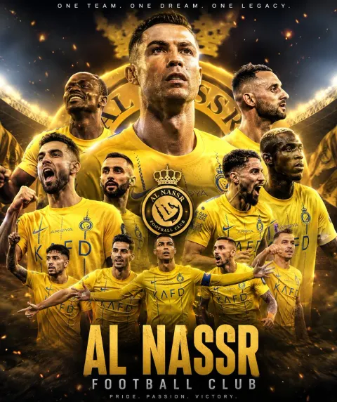 Black Gold Ronaldo Stadium Legend
