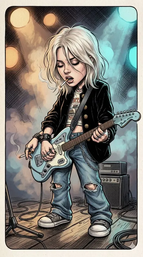 Rock Star Live Performance