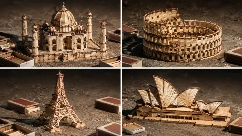 Matchstick Landmark Miniatures