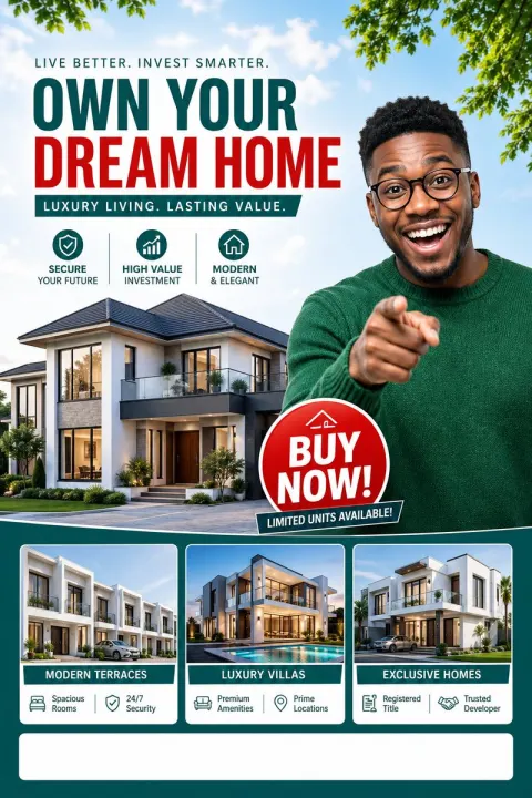 Luxury Real Estate Promo Flyer