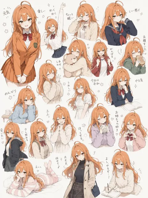 Line Art Character Collection