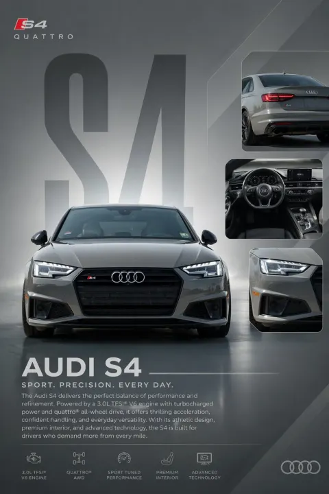 Audi S4 Sporty Elegance
