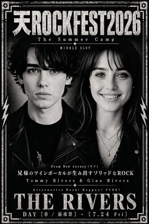 Distressed Punk Rock Festival Poster Art