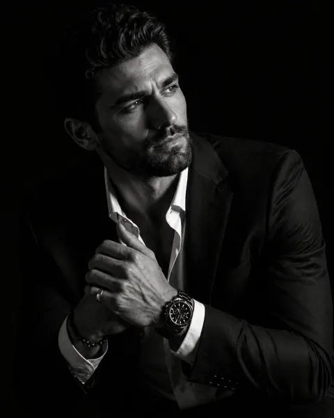 Cinematic Chiaroscuro Gentleman Portrait