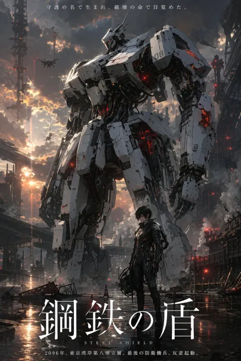 Epic Robot Anime Movie Visual