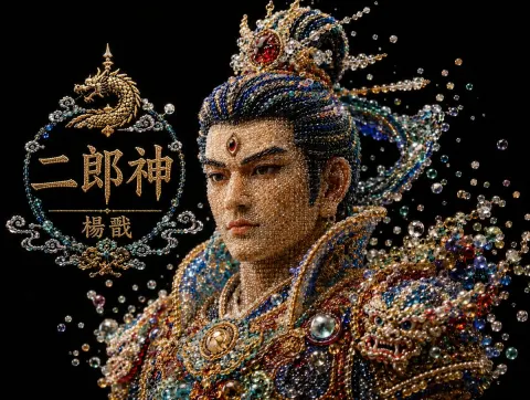 Erlang Shen Jewel Warrior Deity