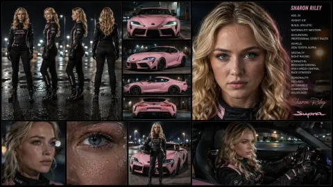 Sharon Riley Street Racer