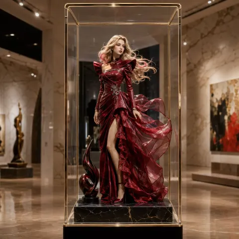 Luxury 3D Product Museum Display