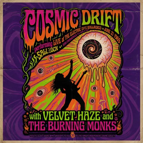 Vintage Psychedelic Concert Poster
