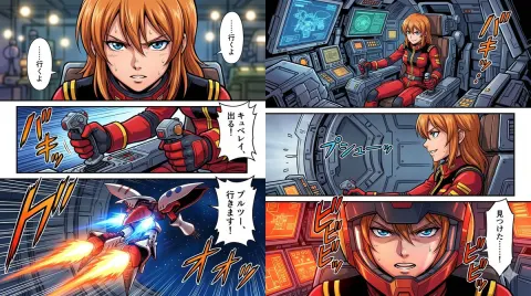 Red Pilot's Space Launch