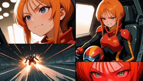 Mecha Pilot Launch Sequence