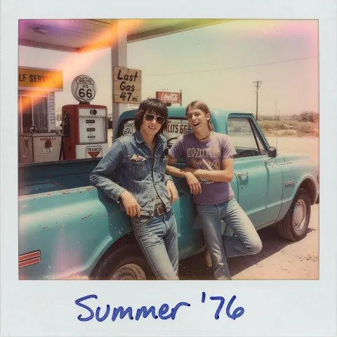 Summer '76 Polaroid Road Trip
