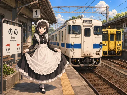 Summer Station Maid