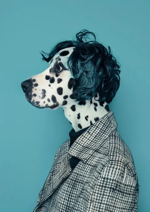 Stylized Photos of Dog Owners Resembling Their Dogs