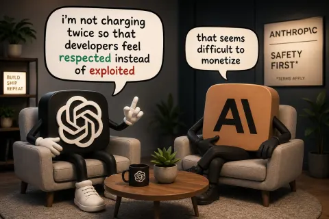 Funny AI Mascot Debate
