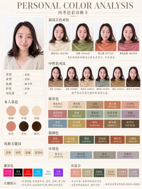 Personal Color Analysis Guide