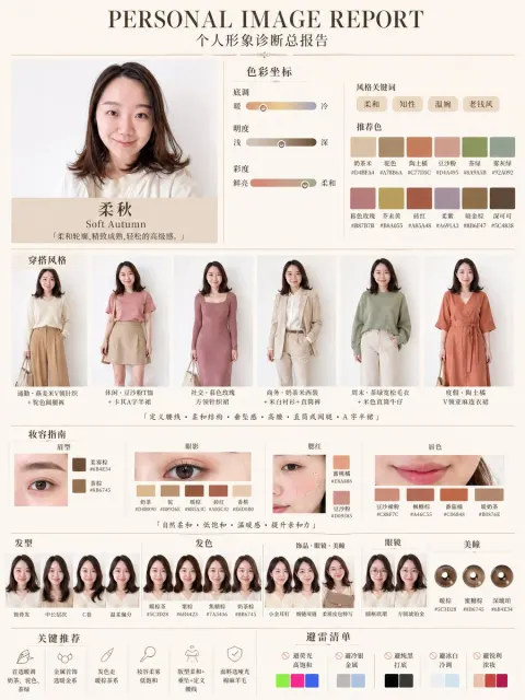 Soft Autumn Personal Image Report
