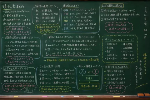 Chalkboard Reading Comprehension Guide