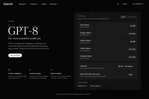 Dark Mode Pricing Page UI