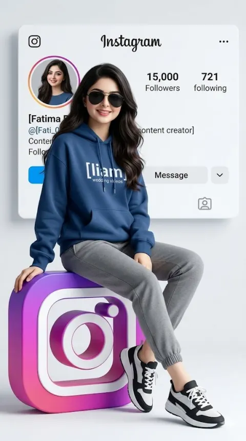 Hyper-Realistic Social Media Profile Cover