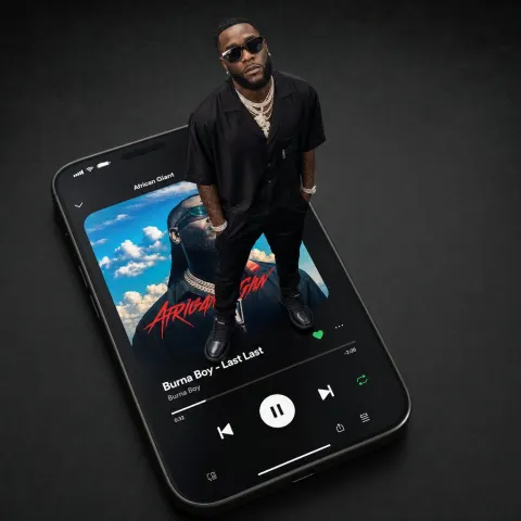 Giant Phone Music Artist Render