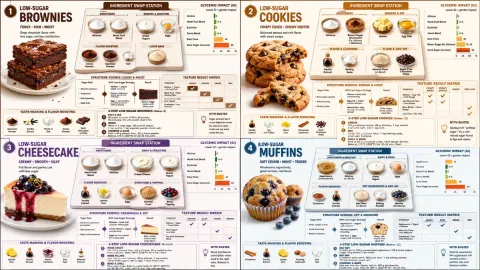 Low Sugar Baking Science Guide