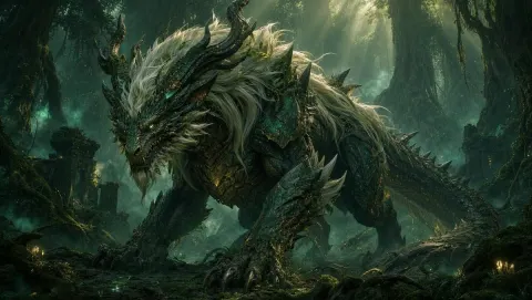 Dragon-Wolf Chimera Ruins