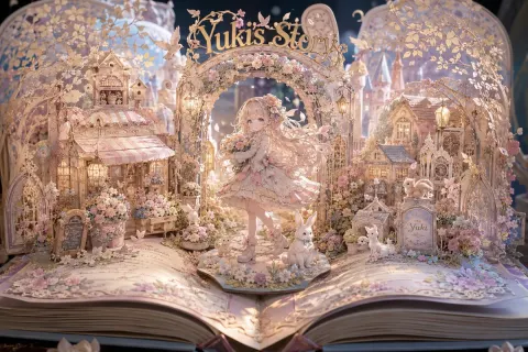Magical Pop-Up Storybook Diorama Art