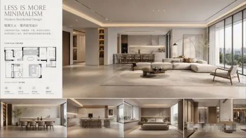 Modern Minimalist Luxury Interior Design