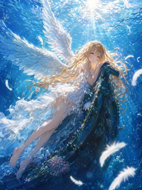 Underwater Angel Fantasy
