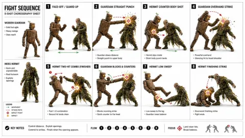 Thrilling Martial Arts Scene