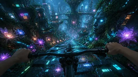 Cyber Forest Downhill Ride