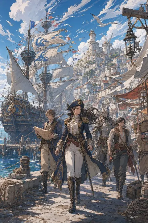 Fantasy Harbor Adventurers