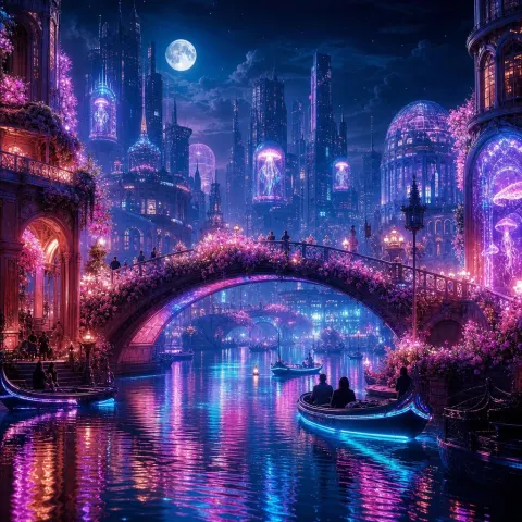 Neon Dream Canal City