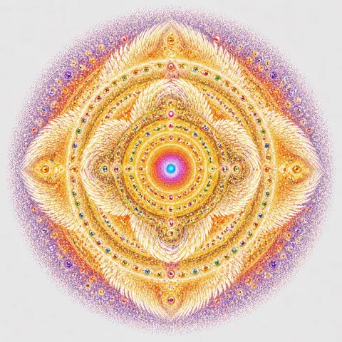 Sacred Geometry Mandala Art